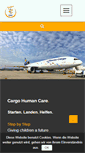 Mobile Screenshot of cargohumancare.de
